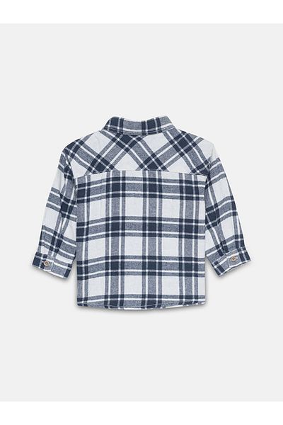 LC Waikiki Long Sleeve Plaid Print Boys' Lumberjack Shirt - W4Ar02Z1