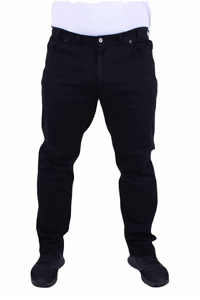 MocGrande Power Lycra Madrid 11900 - Μαύρο τζιν παντελόνι μεγάλου μεγέθους