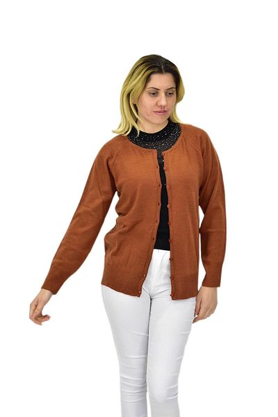 BAGLAN Women's Knitwear Sports Cardigan Bgl-St04086