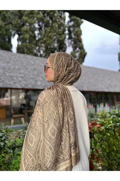 efdal şal eşarp Ethnic Etro Pattern Cotton Shawl