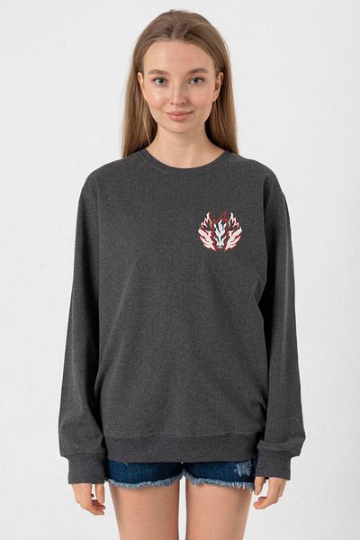 Tshirthane Beyblade Pegasus Minimalist Smoked Women's 2Ip Sweatshirt