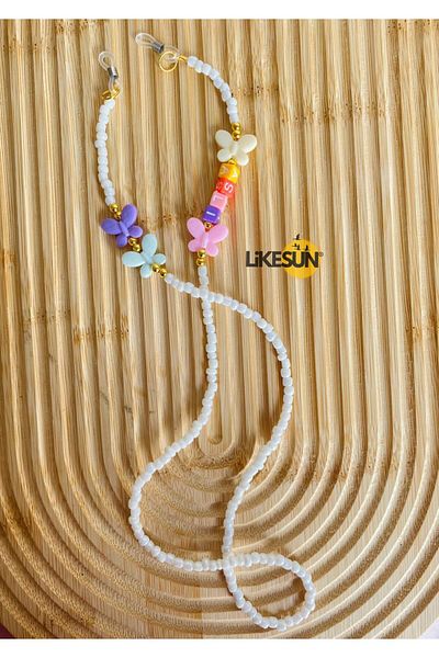 LiKESUN HOME Fimo Children's Glasses Strap Eyeglasses Lanyard Glasses Chain