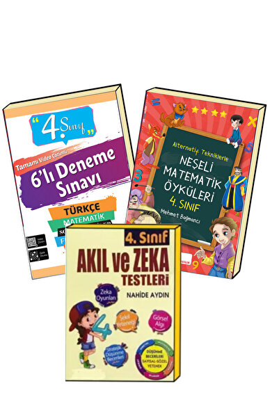 Ata Yayıncılık مجموعة رائعة من 3 قطع من الدرجة الرابعة