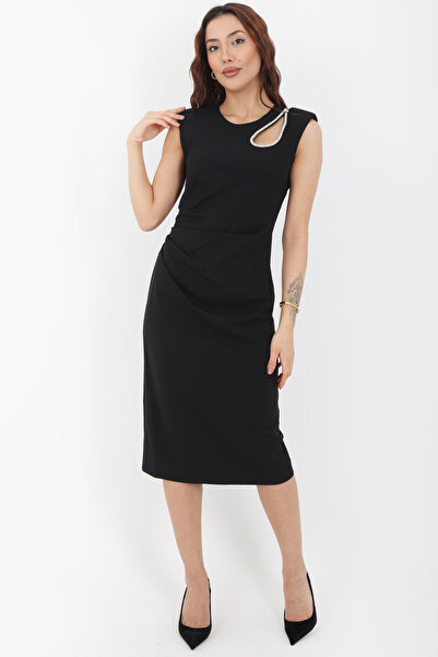 YORSSTYLE TAŞ DETAYLI ELBİSE