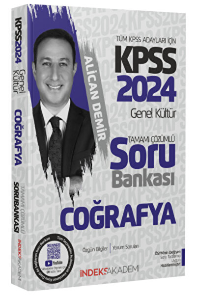 İndeks Akademi Yayıncılık Süper Fiyat - Indeks Akademi 2024 Kpss Coğrafya Sor...
