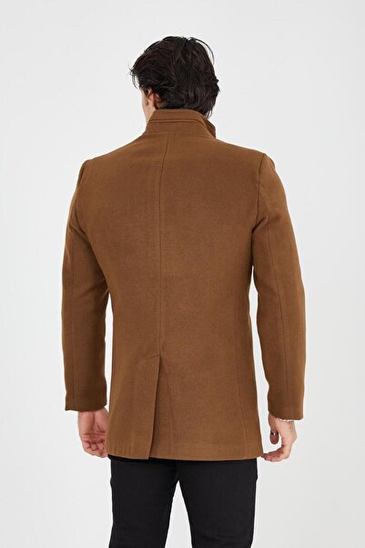 DC DRESS UP CLUB Ezel Slim Fit палто с дълъг врат и дълъг ръкав 330