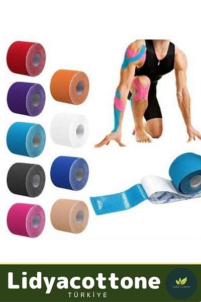 Lidyacottone Pain Heat Tape - Fast Acting, Oversized Muscle Joint, Waist and Leg Arm Neck, Back and Shoulder Abdomen, 5cm X 5m