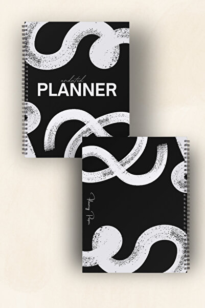 Flowery Paper Tarihsiz Ajanda ,Planlayıcı, Süresiz,Spiralli Sert Kapak,A5 def...