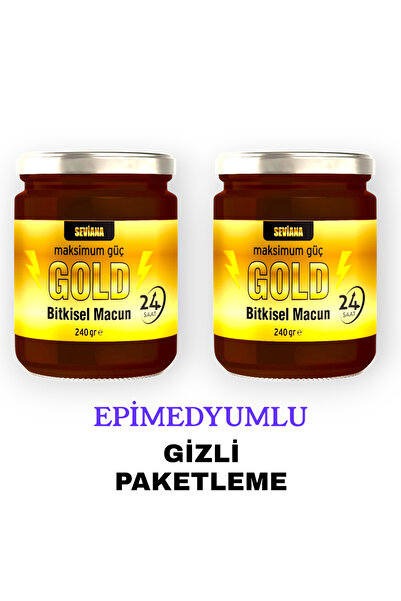 SEVİANA Themra Epimedyümlü1 Propolis Bal Ginsengli Bitkisel Karışımlı Mesir Kuvvet Macun 2x240 G Fdss