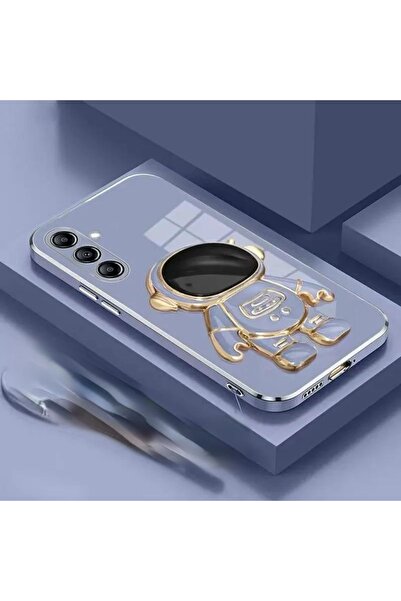 Rivor حافظة لهاتف سامسونج جالاكسي A55 ذات حافة لامعة مع غطاء حماية لكاميرا را...