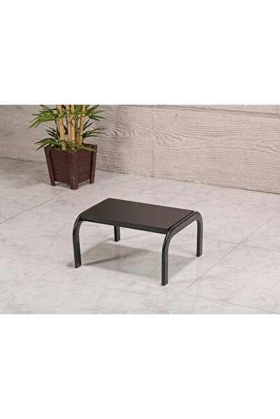 Labortech Eskabo Oval Merdiven Metal Gövdeli Tek Basamaklı-Siyah | LaborTech-...