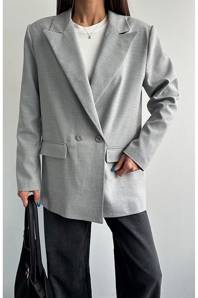 Bak'ap Oversize Daddy Premium Lined Blazer Jacket