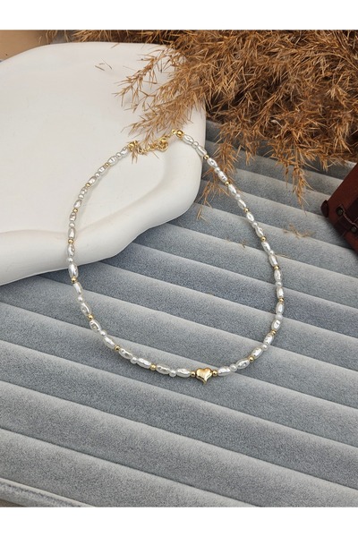 AURA İnci bijuteri kolye