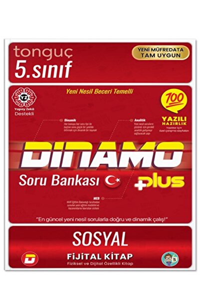 Tonguç Yayınları 5. Sınıf Sosyal Bilgiler Dinamo Soru Bankası
