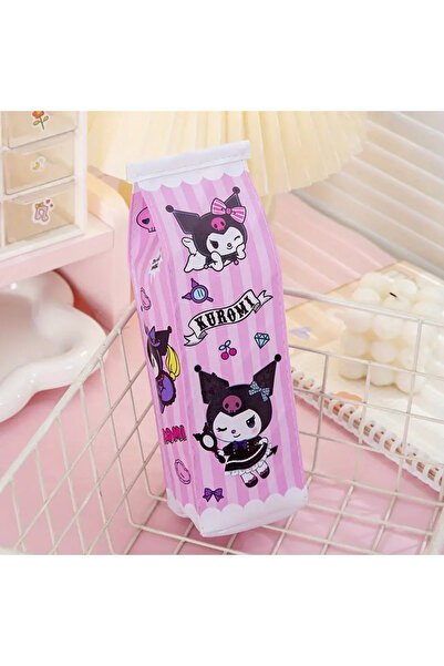 bundle island Cutie de creioane cu figurină roz de Kuromi - KRM9009