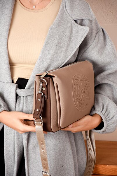 H&D COLLECTİON Multi-Compartment Postman Model Crossbody and Shoulder Bag Suitable for Daily Use