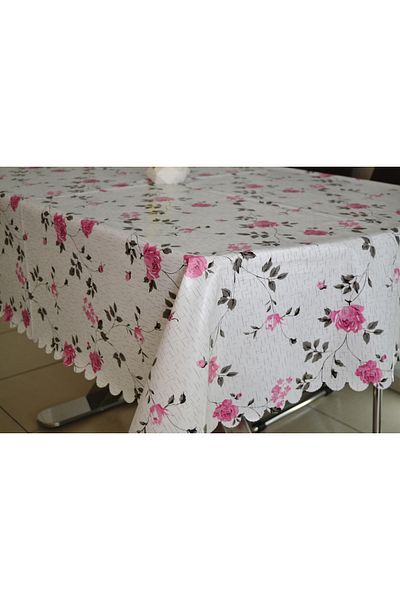 Behçetin Tekstil Fiber Patterned Wipeable Stain Resistant Pvc Tablecloth