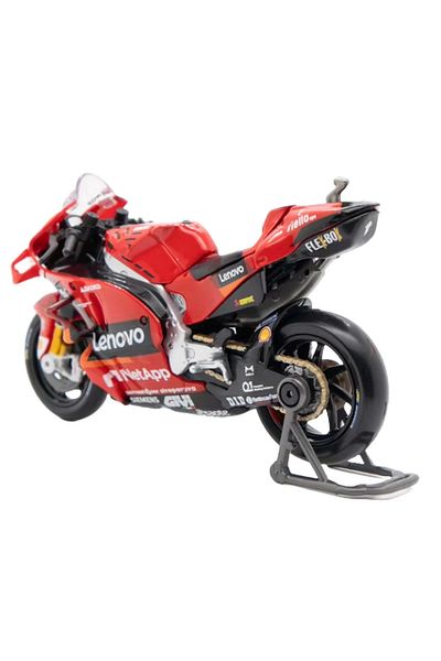 TOYFEST سيارة طراز Maisto 1/18 Ducati Desmosedici GP 2022 معدنية قابلة للجمع