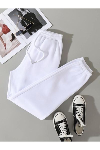 FİTGO Γυναικείο Λαστιχένιο Παντελόνι Premium Sweatpants