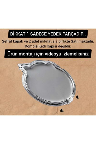 PATİDOOR Xxl / Spare Parts / Transparent Front Cover