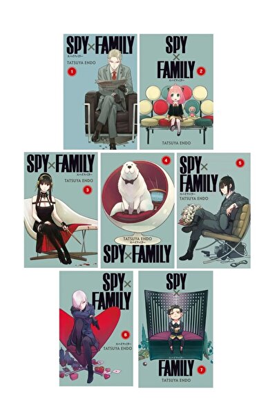 Gerekli Şeyler Yayıncılık Spy X Family 1-2-3-4-5-6-7 Manga Seti