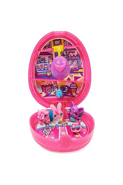 TOYFEST مجموعة لعب Hatchimals Surprise ذات 4 أحرف كبيرة على شكل بيضة كبيرة - عبوة واحدة
