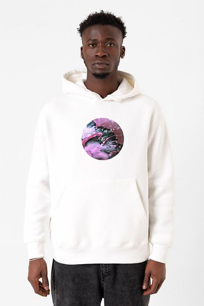 Tshirthane Ανδρικό φούτερ με κουκούλα Linkin Park From Zero White