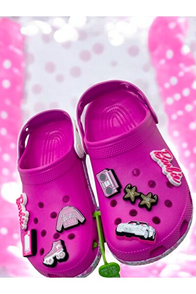 Crocs 208817-6qq Barbie Cls Clg Terlik Pink