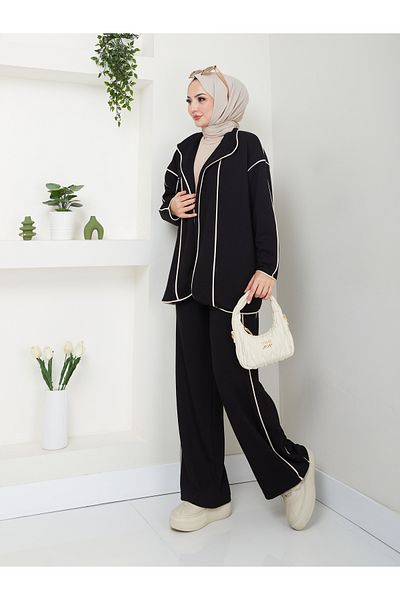 VOLT CLOTHİNG Women's Scuba Fabric Jacket Pants Suit