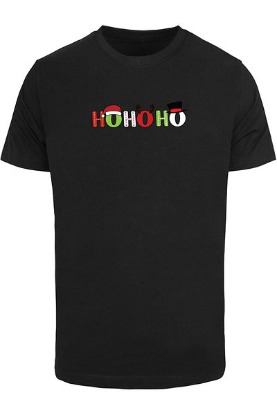 Merchcode Ladies Chistmas Ho Ho Ho Tee