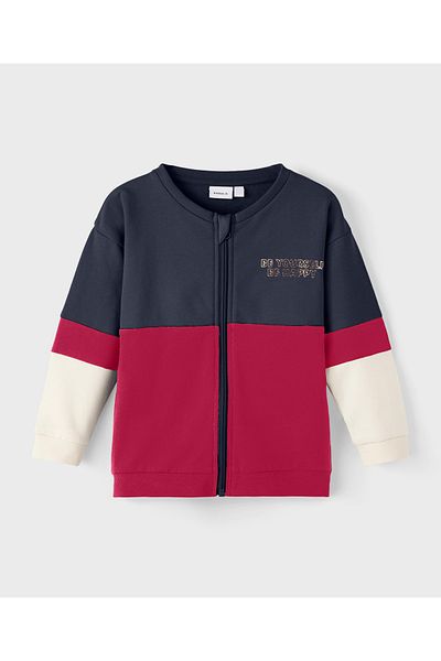 Name it Color Blocks Sweatshirt - Dark Sapphire