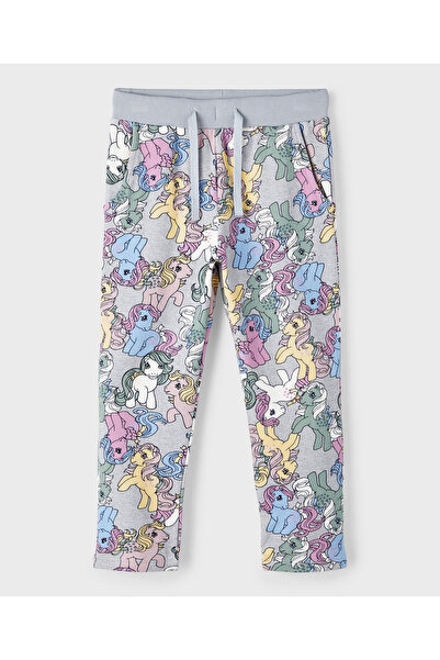 Name it - SWE PANT -Grey Melange