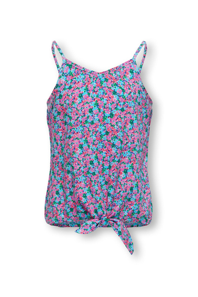 Only Kids توب بعقدة - أزرق سماوي / لوكا