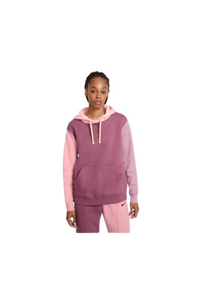 Nike Color Block Women's Sports Sweatshirt - Hoodie, Dj6154-510