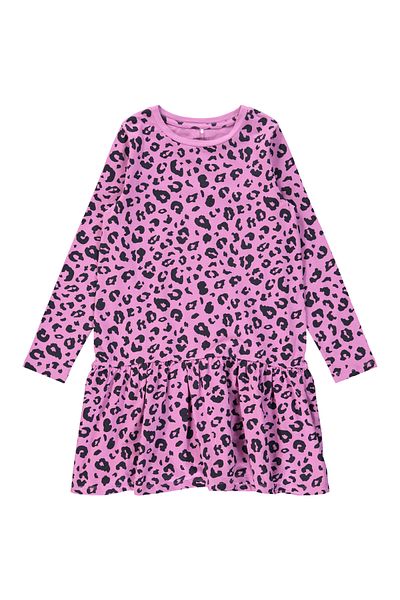Name it Cheetah Print Dress - Crocus