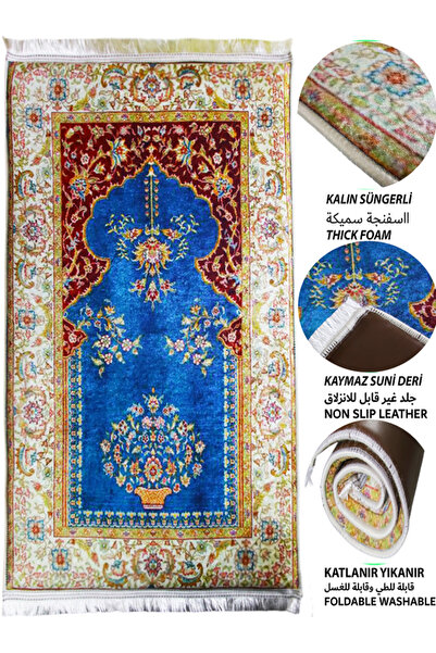 Carpetella Covor de rugăciune moale din burete gros de 3 cm, care nu rănește ...