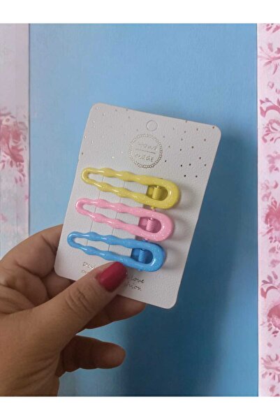 Renkli 3 Lü Pens Toka