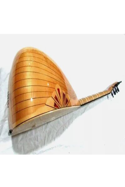 Unosell Kısa Sap Alçaağaç Tekne 39 cm Tekne Saz Bağlama, Turkish Maple Short Neck Saz Baglama With Free Case