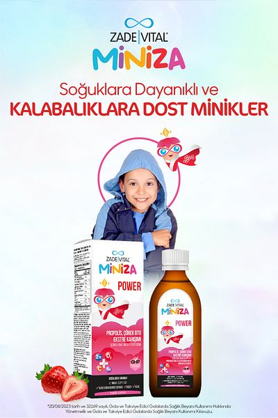 Zade Vital Miniza Power 150 ml Liquid Food Supplement