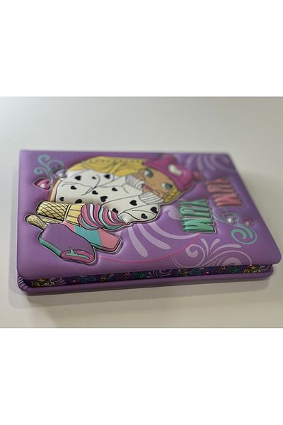 karinabest Yum Yum BFF - Suvenir pentru caiet moale acoperit cu squishy cu linii A5