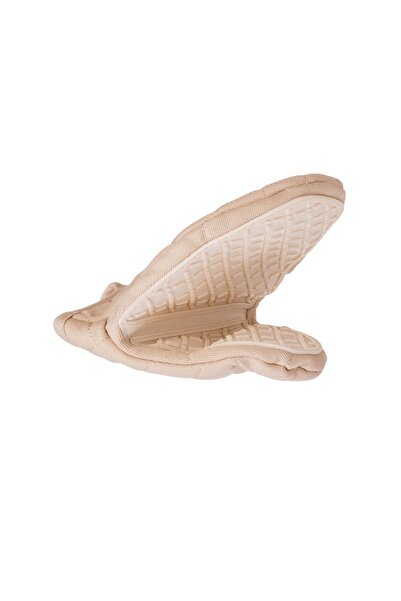 Dania Heat-insulating Palm Made Of Silicone And Beige Fabric