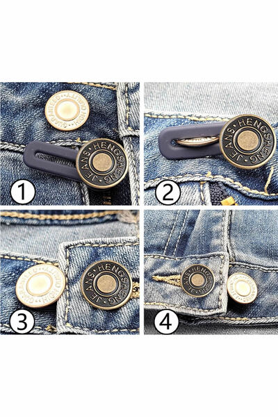 ARVALE 10Pcs Pants Expansion Button |   Jeans Pants Expansion