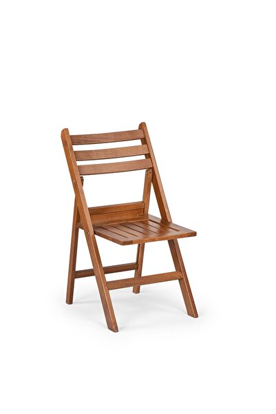 mebel stil İspanya Katlanır Sandalye - Dış Mekan Kolçaksız Ahşap Bahçe, Balko...