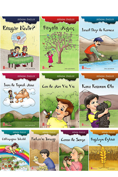Ata Yayıncılık 1.sınıflar Için Eğlenceli Rengarenk Kitap Okumayı Sevdiren 10'...