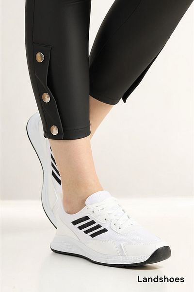 LANDSHOES Pantofi sport cu șireturi, unisex, zilnic, anatomici, cu talpă flexibilă