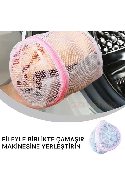 Lazım Shop Bra Washing Net Full Protection Underwear Washing Net