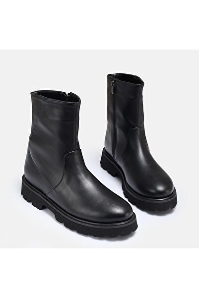 37Numara BÜYÜK NUMARA KADIN EVA TABAN BOT 41-42-43-44 SİYAH CİLT