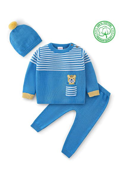 Babyhug أورجانيك باموكلو أوزون كولو جيزجيلي كازاك تاكيمي - مافي