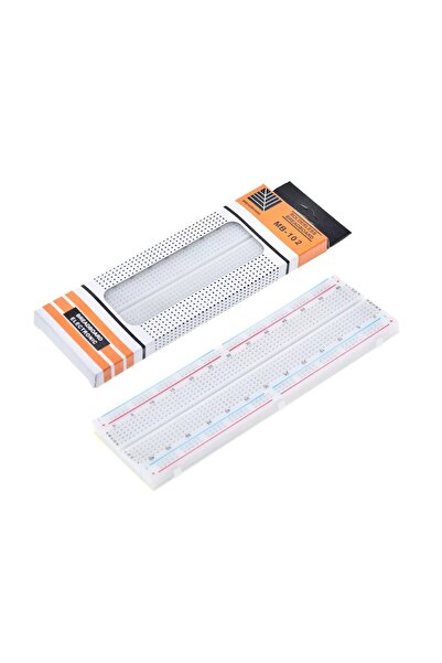 Monte Lua Büyük Breadboard, Deney Boardu, Elektronik Deney Tahtası, 16.5 x 5....