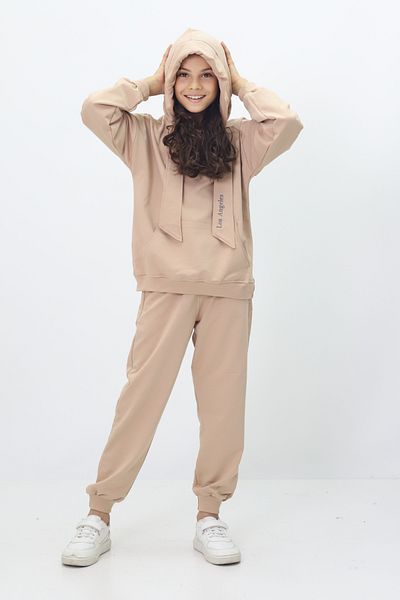 GZT TEKSTİL Dazzling Style Girls' Tracksuit Set